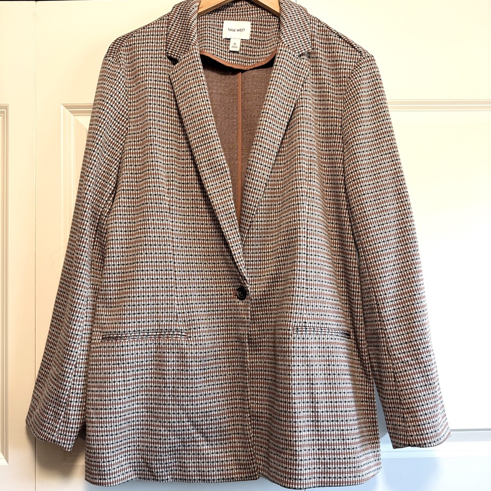 Nine West Size Xl Single Button Blazer - image 1